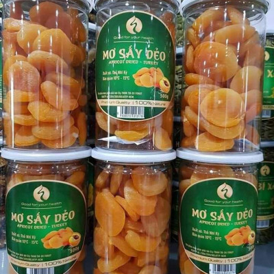 Mơ khô sấy dẻo (hũ 500gr)