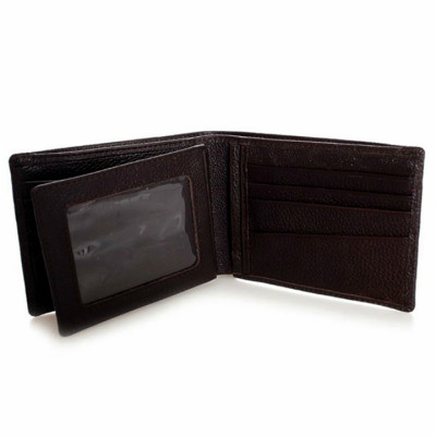 HT2128-29-30 - Ví nam Huy Hoàng viền chỉ màu da, đen, nâu