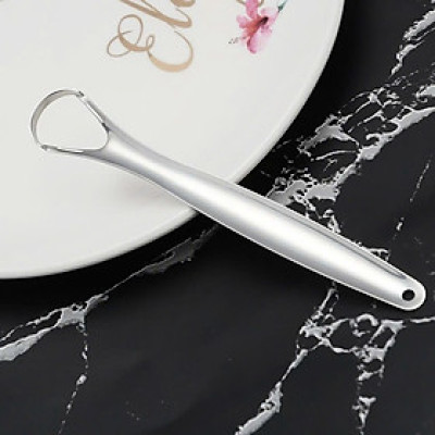 COMBO HỘP 2 Dụng Cụ Cạo Lưỡi Người Lớn Bộ cạo lưỡi bằng inox 304 sáng bóng cao cấp hỗ trợ làm sạch bề mặt lưỡi Cây Nạo Lưỡi Bàn Chải Vệ Sinh