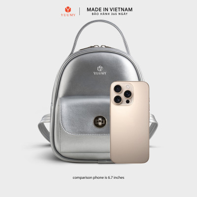 Balo Yuumy ( Thời trang nữ mini phong cách dễ thương  - Balo da Glossy YBA110 )