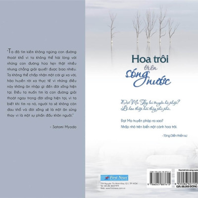 Hoa Trôi Trên Sóng Nước – Câu Chuyện Cảm Hứng Về Tỉnh Thức Chuyển Hóa - Bìa mềm - Tác Giả Nguyên Phong - First News