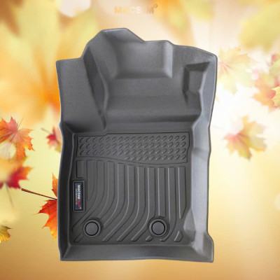 Thảm lót sàn xe ô tô Ford Fiesta 2011-2013 (sd) Nhãn hiệu Macsim chất liệu nhựa TPE cao cấp