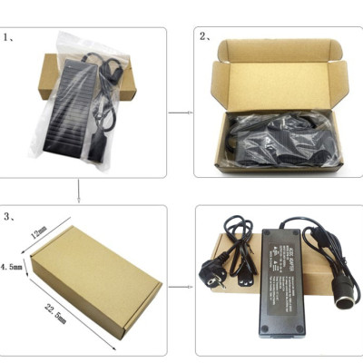Bộ chuyển đổi nguồn từ 220V sang 12V-10A công suất 120W đầu ra dạng chân tẩu ô tô BYM-128