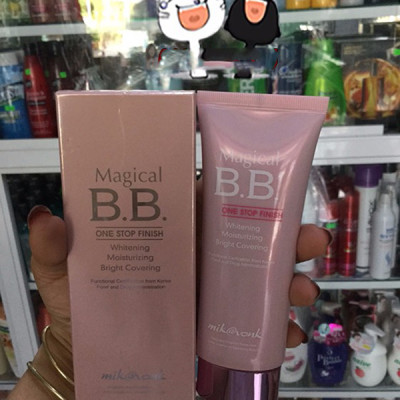 Kem nền trang điểm Mik@vonk Magical BB Cream Hàn Quốc 60g tặng kèm móc khoá