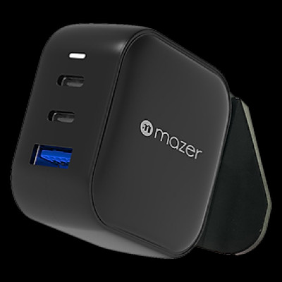 HÀNG CHÍNH HÃNG - Củ sạc Mazer Infinite.Boost Super MINI GAN66W Thiết kế từ chất liệu PC + ABS chịu nhiệt lên đến 130 độ Được hỗ trợ bởi công nghệ Gallium Nitride (GaN) 