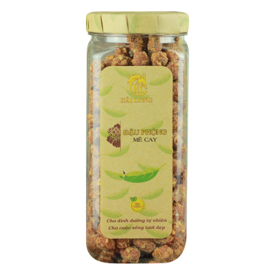 Combo Đậu Phộng Mè Cay Hải Long (250g) + Mứt Gừng Nướng Mật Ong Hải Long (120g)