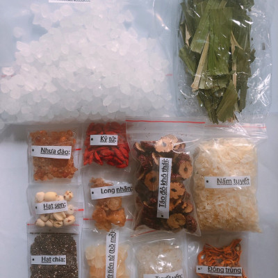 Combo 2 gói chè dưỡng nhan 12 vị - Mỗi gói 400gr