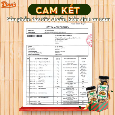 Hạt Dinh Dưỡng Tổng Hợp Mix 6 Loại Macca, Hạnh Nhân, Hạt Điều, Nhân Hạt Óc Chó, Hạt Bí, Nho Úc Pams