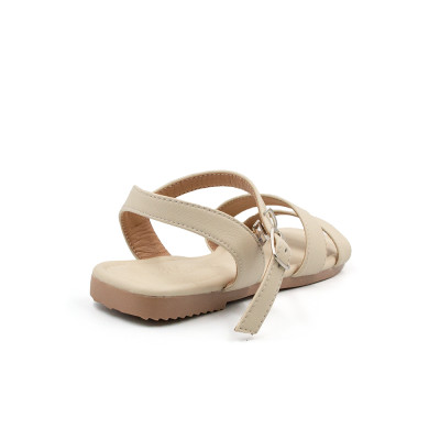 Sandal Nữ Quai Ngang Da Microfiber TMW326