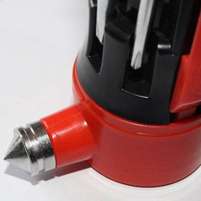 Búa phá kính thoát hiểm ô tô kiêm đèn pin và tua vít đa năng