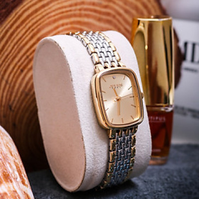 Đồng hồ nữ Julius JA-1349 dây thép mặt siêu mỏng - Đồng hồ nữ mặt chữ nhật