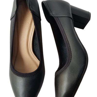 Giày Cao Gót Nữ Công Sở Da Bò BIGGBEN GCG8