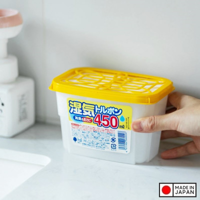 Set 03 Hộp hút ẩm, khử mùi, chống mốc Kokubo 450ml - Hàng nội địa Nhật Bản.