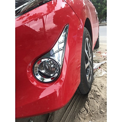 ỐP ĐÈN GẦM MẠ CROM DÀNH CHO XE TOYOTA Wigo