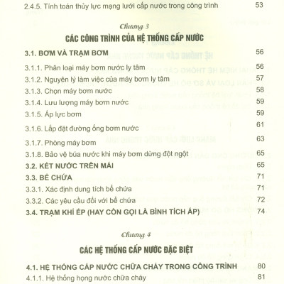 Cấp Thoát Nước Trong Tòa Nhà 