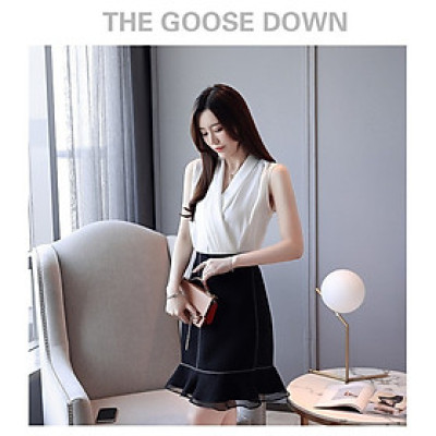 ÁO SÁT NÁCH CỔ V ĐẮP TÀ