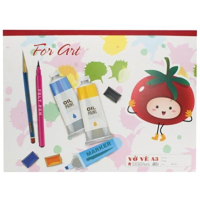 Vở Vẽ A3 Trắng 3835