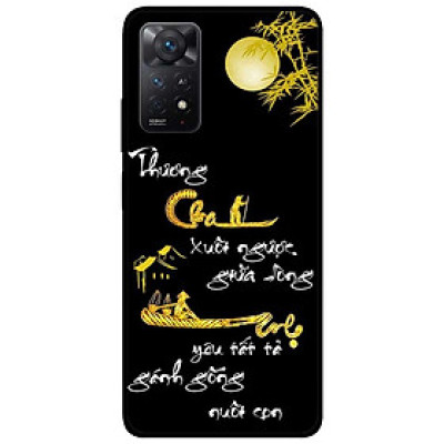 Ốp lưng dành cho Xiaomi Redmi Note 11 Pro 5G - Thư Pháp Cha Mẹ Vàng