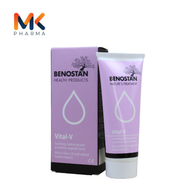 KEM BÔI ÂM HỘ BENOSTAN VITAL-V HỖ TRỢ PHỤC HỒI ĐỘ ẨM