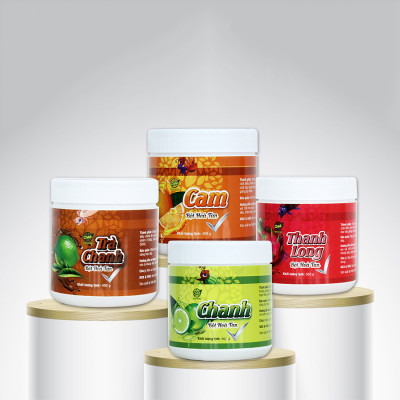 Bột Thanh Long Hòa Tan Chavi-Hộp 400gr