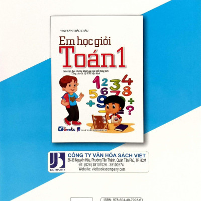 Sách - Em Học Giỏi Toán 1 (Dùng Chung Các Bộ SGK)