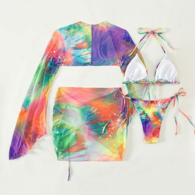 BỘ BIKINI ĐI BIỂN 4 MÓN SIÊU HOT