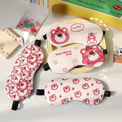 Tấm Che Bịt Mắt Có Túi Gel Làm Mát Giảm Căng Thẳng Kích thước 19x10 cm- Giao ngẫu nhiên