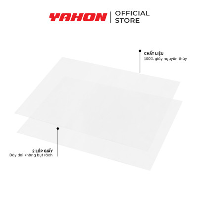 Combo Bao Khăn Giấy Lụa Treo Tường Rút Kéo LET-GREEN, 600 Tờ/Bao