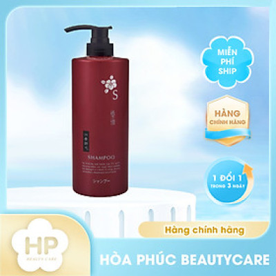 Dầu Gội Đầu Từ Hoa Trà Phục Hồi Tóc Khô Xơ Và Hư Tổn Shikioriori Shampoo (Chai 600 mL)