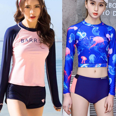 Bikini Hai Mảnh Đồ Bơi Tay Dài Che Nắng MHAT045 MayHomes Form Chuẩn Thun Bốn Chiều Co Giãn Tốt