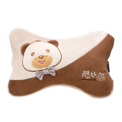 Gối Tựa Đầu Khúc Xương Kiểu T02 FOCUS Cobe Panda K-T02A Màu Kem