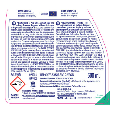 Xịt làm sạch bếp nướng BBQ, lò sưởi Stanhome Fireplace & BBQ Cleaner 500ml