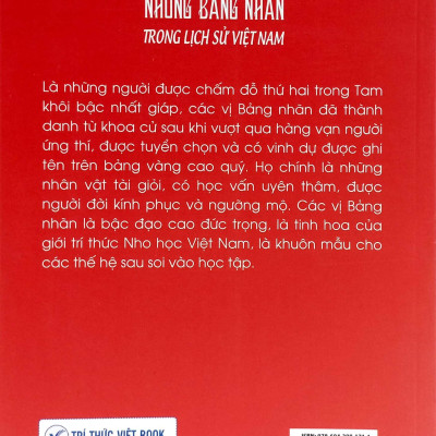 Việt Nam Đất Nước-Con Người - Những Bảng Nhãn Trong Lịch Sử Việt Nam (Tái Bản 2023)