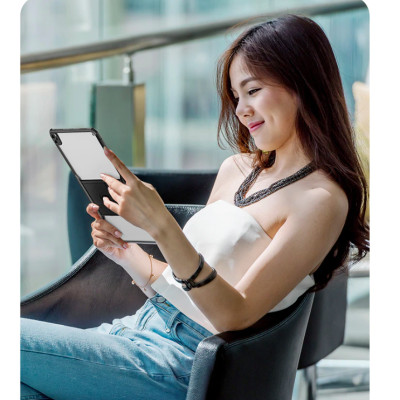 Ốp lưng chống sốc cho iPad Air 5 2022 10.9 inch chính hãng XUNDD có giá đỡ 3 chế độ - Hàng chính hãng