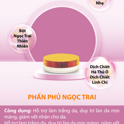 Phấn Phủ Ngọc Trai BÀ TÙNG - 20g
