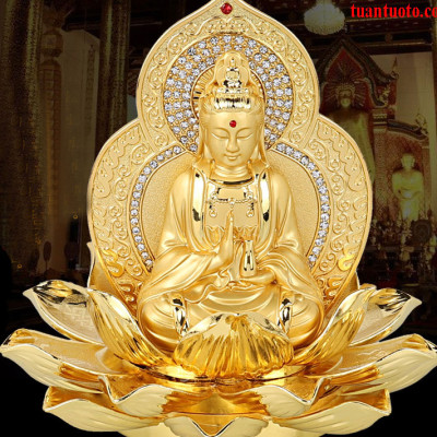 Tượng phật bà hai mặt để ô tô