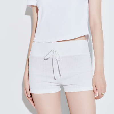 DOTTIE - Quần thun ôm - Trắng - Q0358