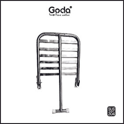 [CHÍNH HÃNG] Ghế gắn tường gấp gọn chống trượt inox 304 Goda - Bảo hành 36 tháng