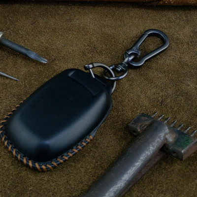 Bao Da Chìa Khóa Ô Tô Handmade Toyota RAIZE 2022 Da Bò Thật - hàng chính hãng