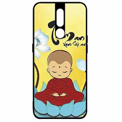 Ốp lưng in cho Oppo F11 Pro Mẫu Tâm Chú Tiểu