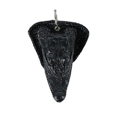 HT8285-86-87-88 - Móc khóa đầu cá sấu Huy Hoàng cỡ lớn màu đen, nâu đất, nâu đỏ, vàng bò