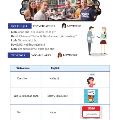 Tiếng Việt Cho Người Nước Ngoài - Chương Trình Sơ Cấp - Tái Bản Lần 1 (Kèm CD)