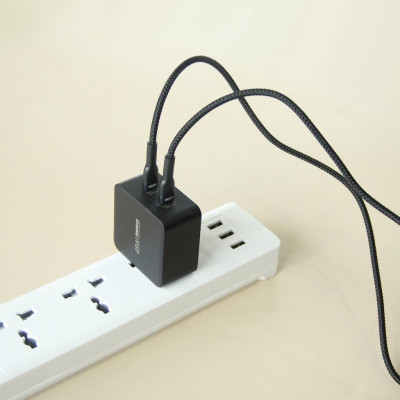 Củ sạc nhanh GaN công suất 45W Remax RP-U62 chuẩn kép PD + QC 3.0 - Hàng chính hãng Remax Bảo Hành 12 Tháng 1 Đổi 1