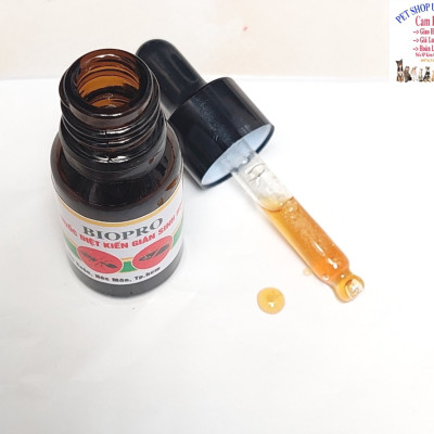 Thuốc diệt kiến gián sinh học BioPro Chai 20ml Dạng nhỏ Giúp diệt sạch kiến gián tận gốc, kiến đen, kiến lửa, gián đức