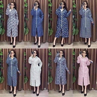 Áo chống nắng thô toàn thân 2 lớp - 011ACN58