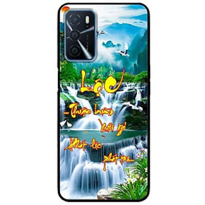 Ốp lưng dành cho Oppo A16 mẫu Thư Pháp Lộc