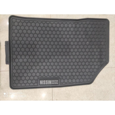 Thảm lót sàn xe Kia morning cao su đúc, tổ ong, vừa khít xe CHỮ TRẮNG