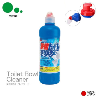 Chai tẩy rửa bồn cầu/ Toilet đậm đặc siêu sạch, không mùi Mitsuei 500ml hàng Made in Japan