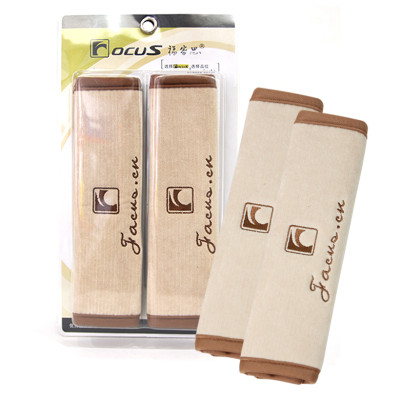 Combo 2 Trang Trí Bọc Dây An Toàn FOCUS F-X01A Màu Kem