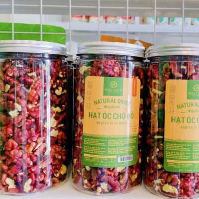 Hạt Óc Chó Đỏ Tách Vỏ Mỹ/ 500gr - Thương Hiệu Holinut